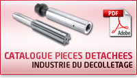 Téléchargez le catalogue Pièces détachées Décolletage